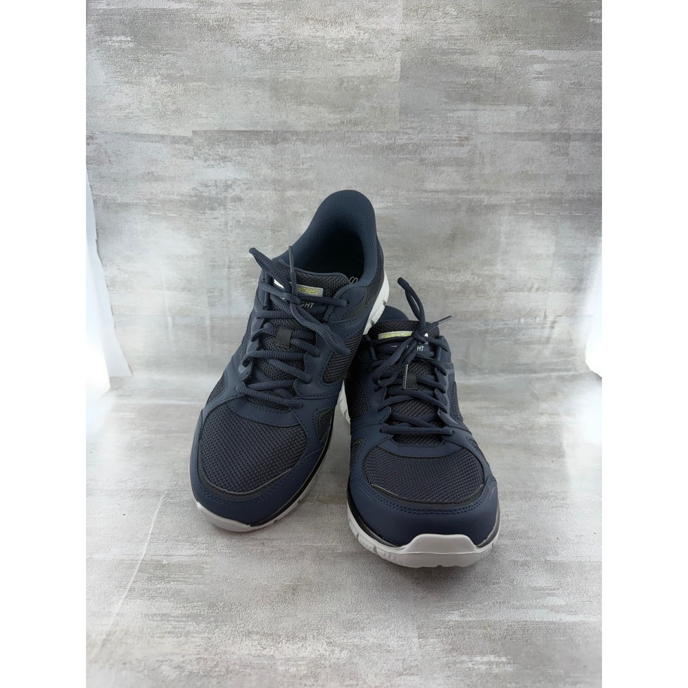 Skechers Hands Free Slip-ins Summits Colsin Navy Blue Wide Fit Men 8.5 233039W